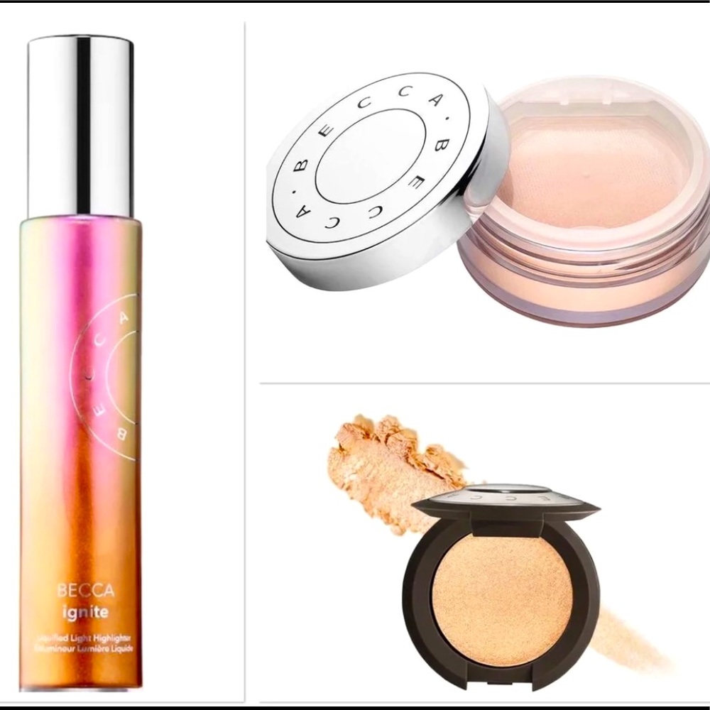 NWT Becca Face Perfecting Highlighting Trio